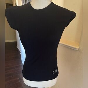 Dolce & Gabbana Black Short Sleeve Top